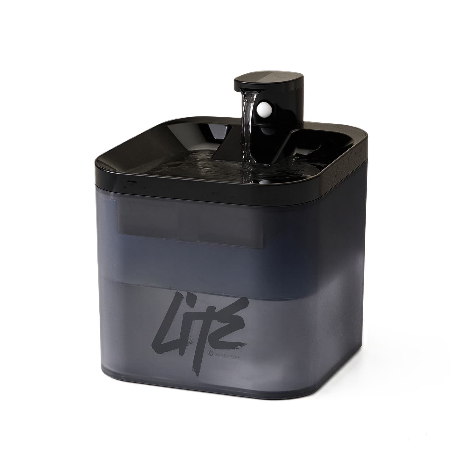 Hanfay 2.2L battery operated pet fountain with 5000mAh battery
