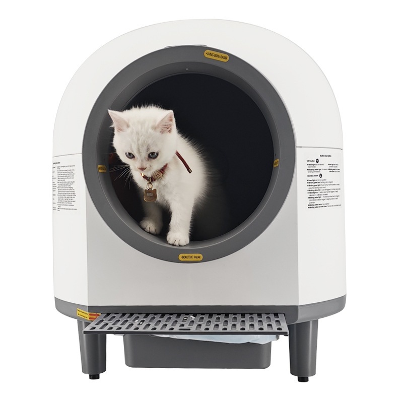 Hanfay SY-L2 self cleaning litter box with UV odor control