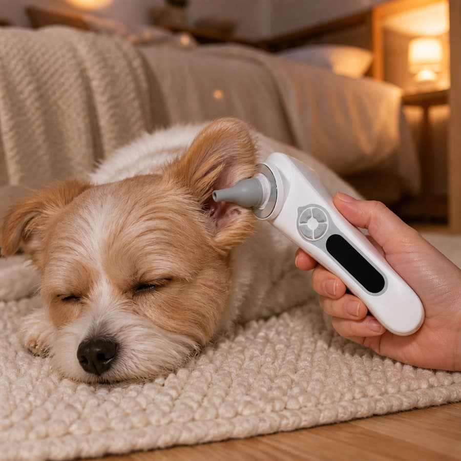 Hanfay VOE-1 Smart Pet Ear Cleaner Device for Cats & Dogs – Cordless Grooming Care | Wholesale & OEM - Image 5