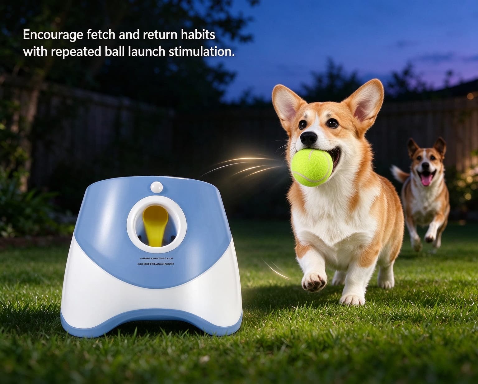 Hanfay Automatic Dog Ball Launcher – 3-Distance Interactive Tennis Ball Thrower | Wholesale & OEM - Image 4